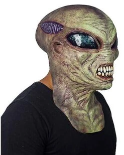 Green Alien Full Mask 7 Green Alien Full Mask -Online Halloween Costumes 01582659 d