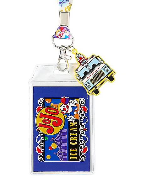 Jojo's Ice Cream Lanyard - Killer Klowns From Outer Space 1 Jojo's Ice Cream Lanyard - Killer Klowns From Outer Space
