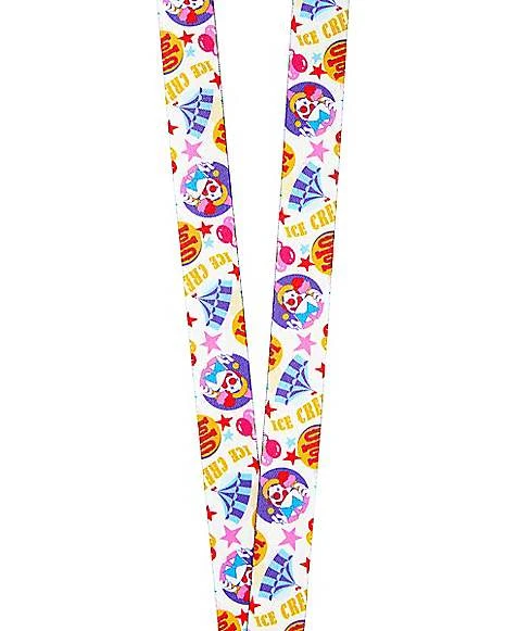 Jojo's Ice Cream Lanyard - Killer Klowns From Outer Space 3 Jojo's Ice Cream Lanyard - Killer Klowns From Outer Space - Image 3