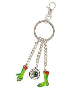 Body Part Charm Keychain