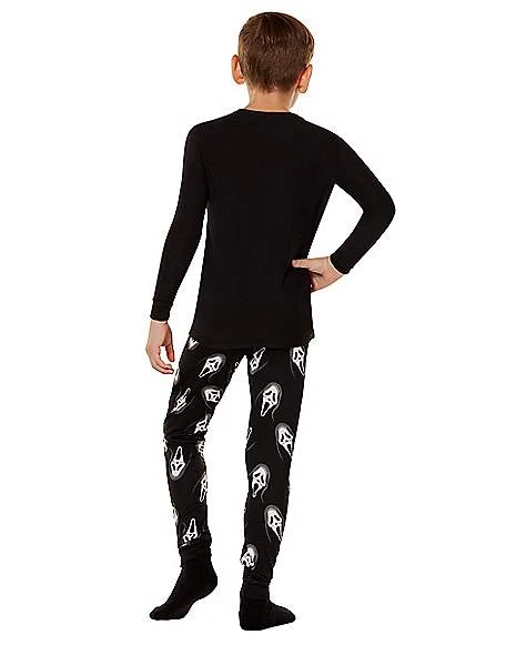 Kids Ghost Face Pajama Set 2 Kids Ghost Face Pajama Set - Image 2