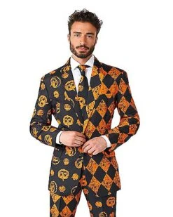 Online Halloween Costumes 28 Adult Distressed Pumpkin Party Suit
