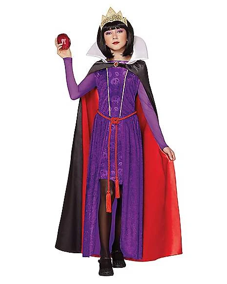 Kids Evil Queen Costume - Disney Villains 1 Kids Evil Queen Costume - Disney Villains