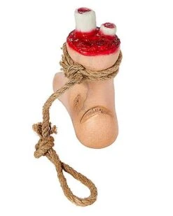 Hanging Severed Foot 7 Hanging Severed Foot -Online Halloween Costumes 01588011 c