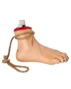 Hanging Severed Foot 8 Hanging Severed Foot -Online Halloween Costumes 01588011 d