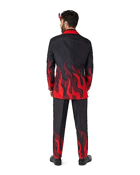 Adult Devil Party Suit 3 Adult Devil Party Suit - Image 3