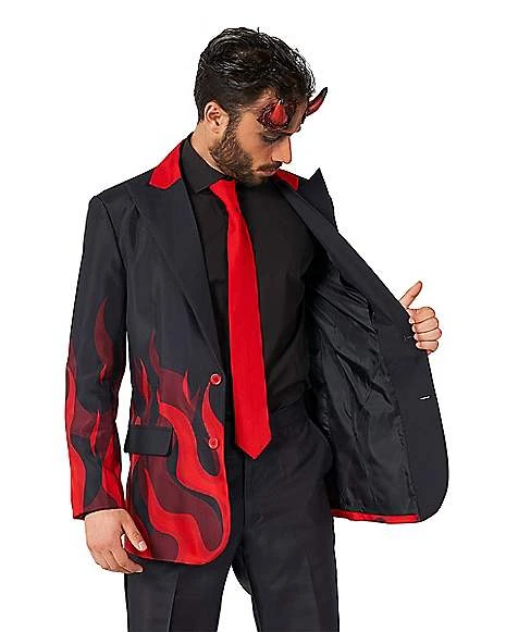 Adult Devil Party Suit 4 Adult Devil Party Suit - Image 4