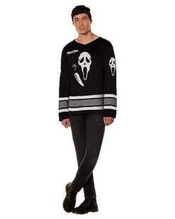 Adult Ghost Face Jersey -Online Halloween Costumes 01591049 c