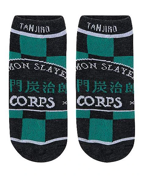 Demon Slayer No Show Socks - 5 Pack 3 Demon Slayer No Show Socks - 5 Pack - Image 3