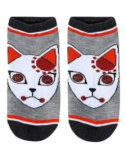 Demon Slayer No Show Socks - 5 Pack 9 Demon Slayer No Show Socks - 5 Pack -Online Halloween Costumes 01592575 d