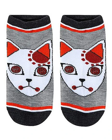 Demon Slayer No Show Socks - 5 Pack 4 Demon Slayer No Show Socks - 5 Pack - Image 4