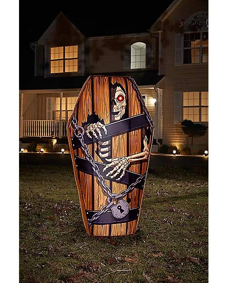 5.7 Ft Coffin Inflatable Decoration 1 5.7 Ft Coffin Inflatable Decoration