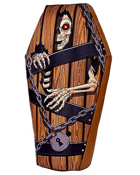 5.7 Ft Coffin Inflatable Decoration 2 5.7 Ft Coffin Inflatable Decoration - Image 2