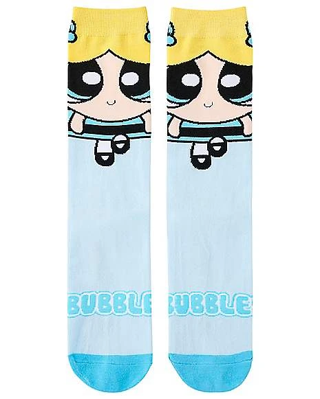 Bubbles Crew Socks - The Powerpuff Girls 1 Bubbles Crew Socks - The Powerpuff Girls