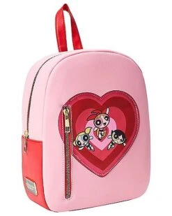 Pink Powerpuff Girls Mini Backpack 6 Pink Powerpuff Girls Mini Backpack -Online Halloween Costumes 01595107 c