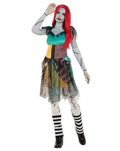 Adult Sally The Nightmare Before Christmas Costume - The Signature Col