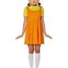 Adult Young-hee Doll Dress Costume - Squid Game