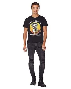 Happy Leatherface T Shirt - Texas Chainsaw Massacre 5 Happy Leatherface T Shirt - Texas Chainsaw Massacre -Online Halloween Costumes 01598036 c