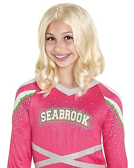 Kids Addison Cheer Wig - Zombies 3 1 Kids Addison Cheer Wig - Zombies 3