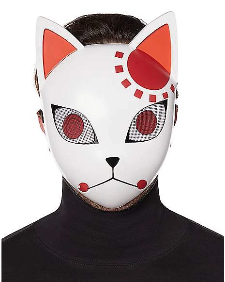 Kids Tanjiro Kamado Half Mask - Demon Slayer 1 Kids Tanjiro Kamado Half Mask - Demon Slayer