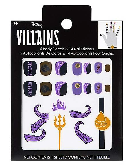 Ursula Decals - Disney Villains 2 Ursula Decals - Disney Villains - Image 2