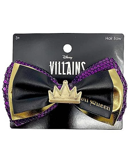 Evil Queen Hair Bow - Disney Villains 1 Evil Queen Hair Bow - Disney Villains