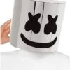 Chrome Marshmello Half Mask