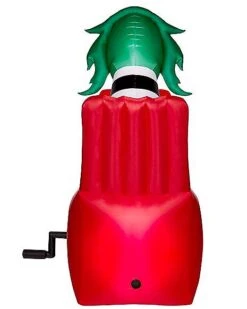 8 Ft Fright In The Box Inflatable - Decorations -Online Halloween Costumes 01602200 c