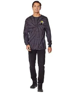 Spirit Halloween Tie Dye Long Sleeve T Shirt