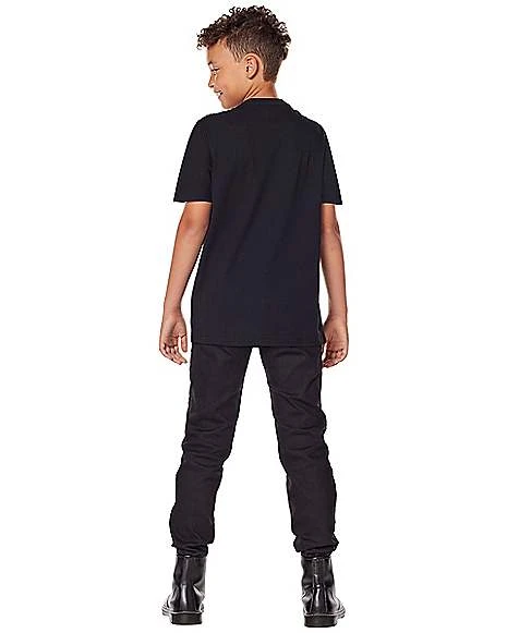 Kids Spirit Halloween Ghost Face T Shirt 2 Kids Spirit Halloween Ghost Face T Shirt - Image 2