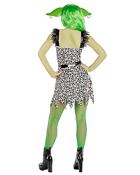 Adult Greta Dress Costume - Gremlins 2 Adult Greta Dress Costume - Gremlins - Image 2