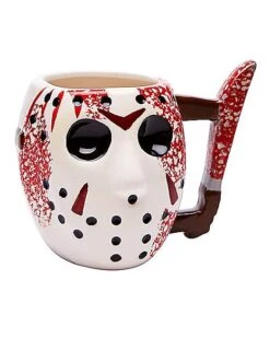 Jason Voorhees Coffee Mug - 24 Oz. -Online Halloween Costumes 03373891 c