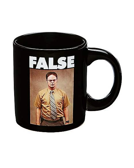 FALSE Dwight Coffee Mug 20 Oz. - The Office 1 FALSE Dwight Coffee Mug 20 Oz. - The Office