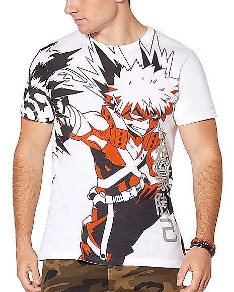 Bakugo T Shirt - My Hero Academia 1 Bakugo T Shirt - My Hero Academia