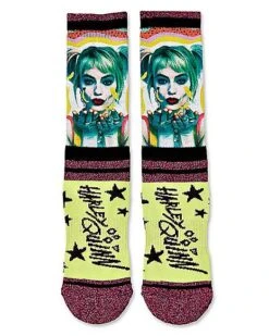 Harley Quinn Crew Socks - Birds Of Prey