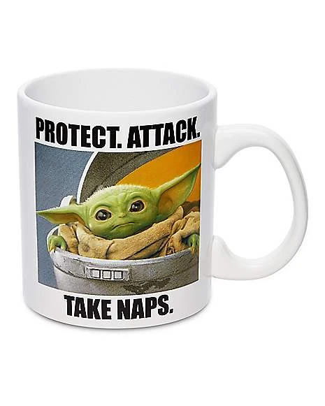 The Child Grogu Take Naps Coffee Mug 20 Oz. - The Mandalorian 1 The Child Grogu Take Naps Coffee Mug 20 Oz. - The Mandalorian