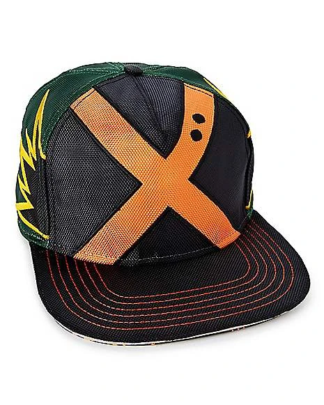 Bakugo Snapback Hat – My Hero Academia 1 Bakugo Snapback Hat – My Hero Academia