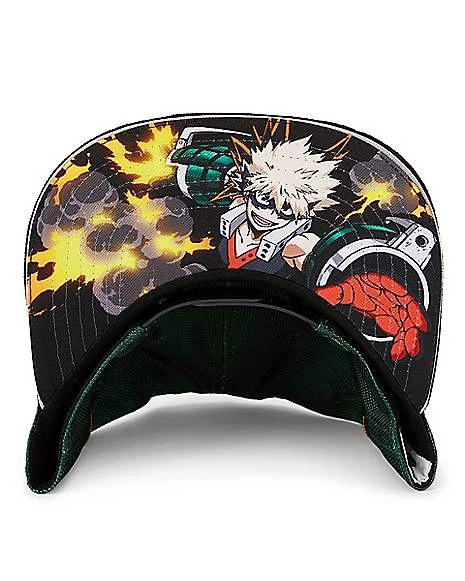 Bakugo Snapback Hat – My Hero Academia 4 Bakugo Snapback Hat – My Hero Academia - Image 4