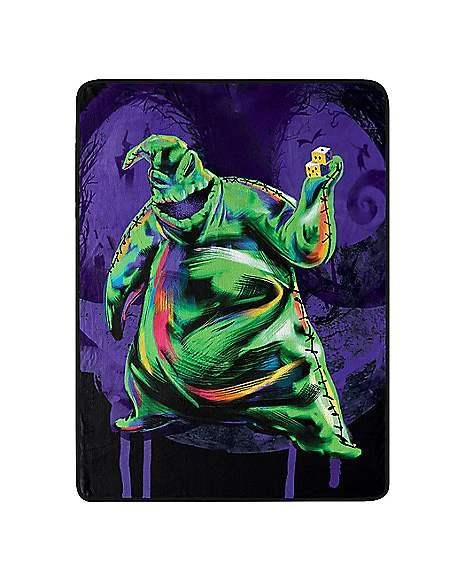 Oogie Boogie Fleece Blanket – The Nightmare Before Christmas 1 Oogie Boogie Fleece Blanket – The Nightmare Before Christmas