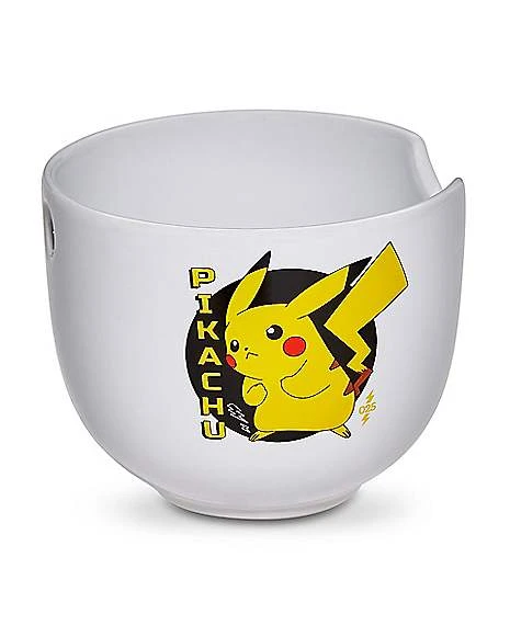 Pikachu Bowl With Chopsticks 20 Oz. - Pokemon 2 Pikachu Bowl With Chopsticks 20 Oz. - Pokemon - Image 2