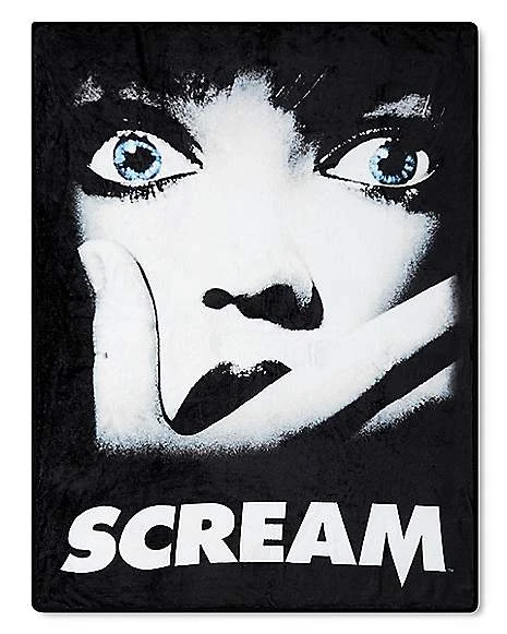 Scream Fleece Blanket 1 Scream Fleece Blanket