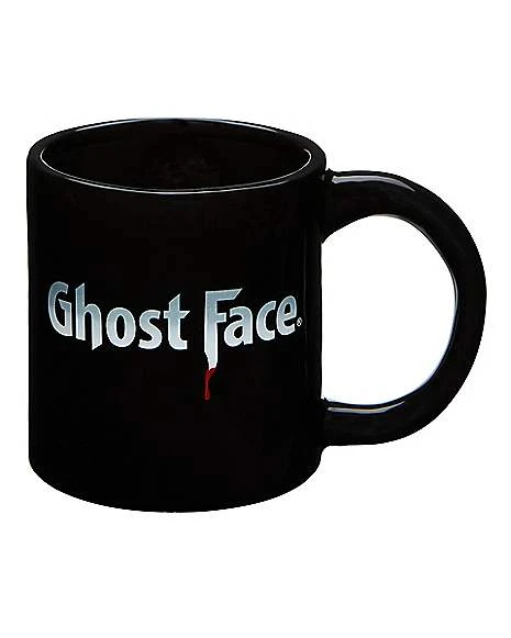 Molded Ghost Face Coffee Mug - 16 Oz. 2 Molded Ghost Face Coffee Mug - 16 Oz. - Image 2