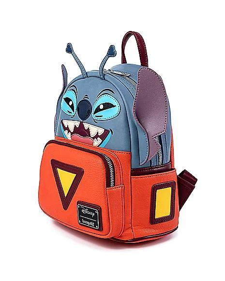 Loungefly 626 Stitch Mini Backpack - Lilo & Stitch 2 Loungefly 626 Stitch Mini Backpack - Lilo & Stitch - Image 2