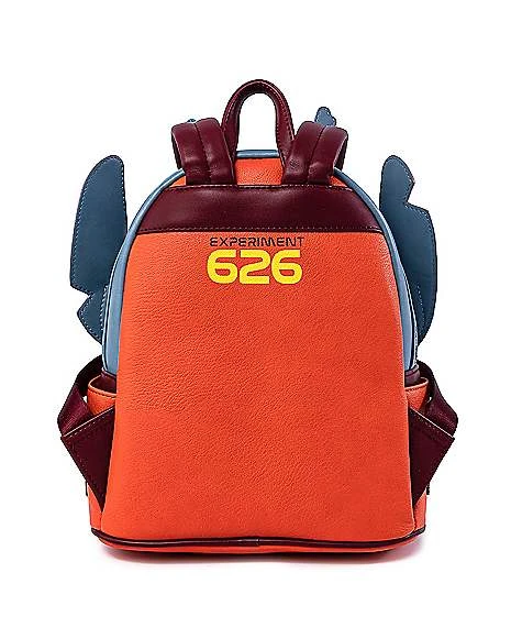 Loungefly 626 Stitch Mini Backpack - Lilo & Stitch 5 Loungefly 626 Stitch Mini Backpack - Lilo & Stitch - Image 5