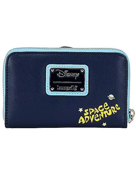 Loungefly Glow In The Dark Space Adventure Zip Wallet - Lilo & Stitch 5 Loungefly Glow In The Dark Space Adventure Zip Wallet - Lilo & Stitch - Image 5