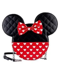 Loungefly Minnie Mouse Valentines Crossbody Bag - Disney
