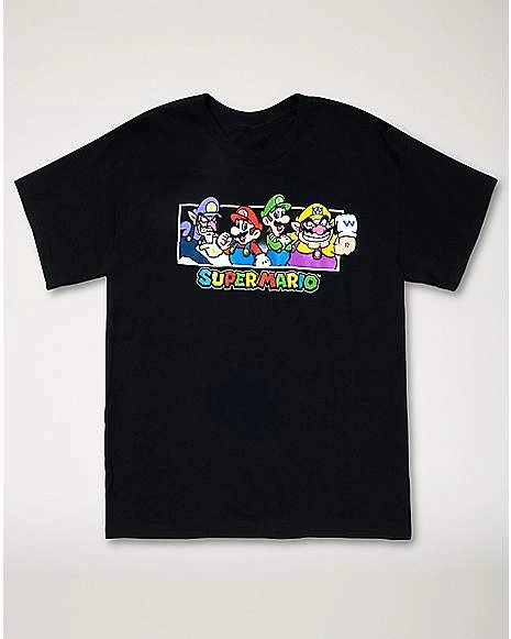 Super Mario Bros T Shirt - Nintendo 1 Super Mario Bros T Shirt - Nintendo
