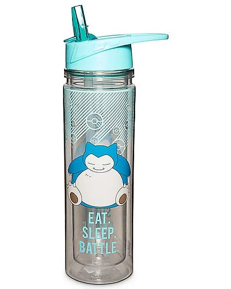 Snorlax Eat Sleep Battle Water Bottle Pokemon - 18 Oz. 2 Snorlax Eat Sleep Battle Water Bottle Pokemon - 18 Oz. - Image 2