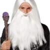 Merlin Wizard Beard And Wig