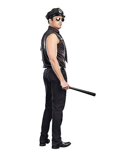 Adult Officer Handsome Police Costume 2 Adult Officer Handsome Police Costume - Image 2